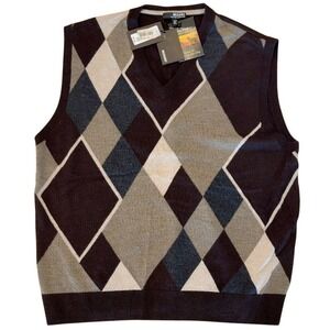 Murano NWT ‎ Vintage Sweater-vest 100% Murino Wool